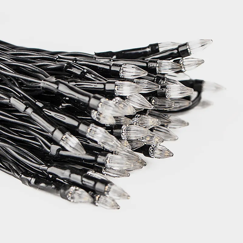 Hi-Gear Solar LED String Lights (100) Black
