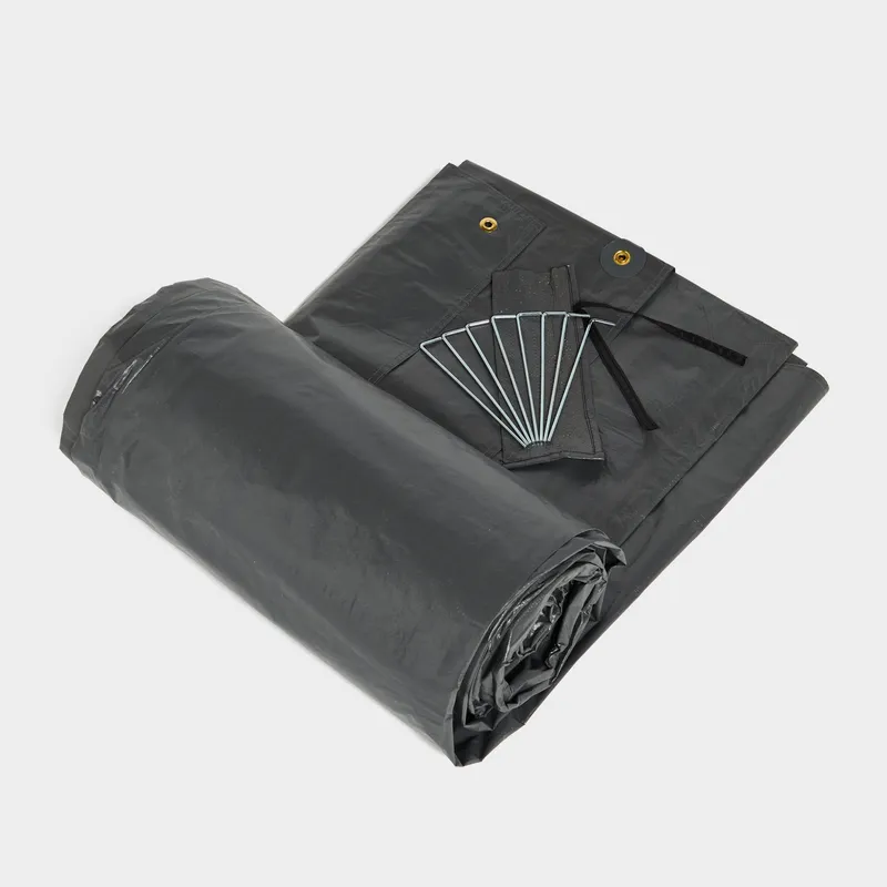Hi-Gear Vanguard Eclipse 8 Tent Footprint, Grey One Size