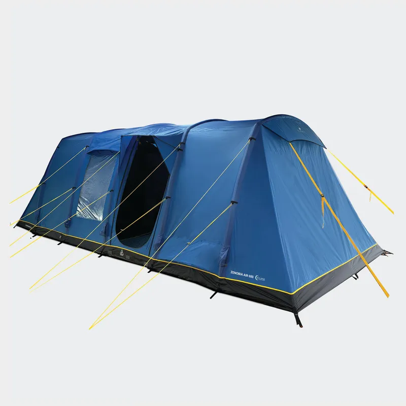 Hi-Gear Zenobia Eclipse 6 Person Family Tent, Blue
