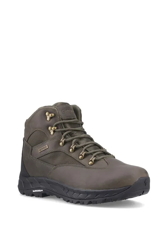 Hi-Tec Men's Euro Trail Boots in Khaki Size: 9 Khaki 9