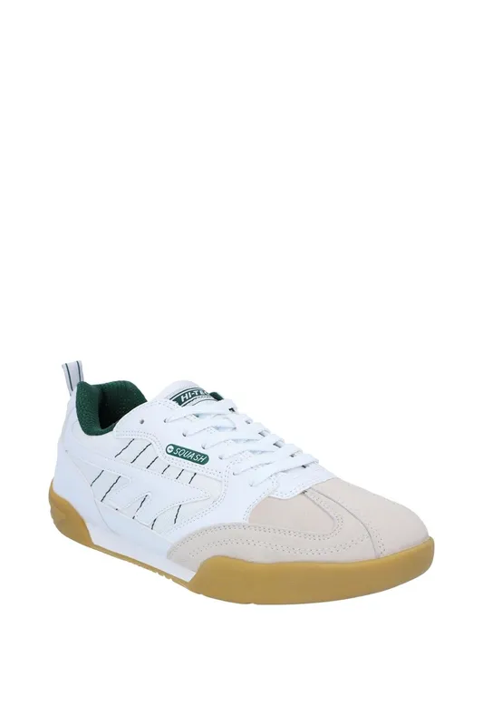 Hi-Tec Squash Unisex Trainer in White Size: 12 White 12
