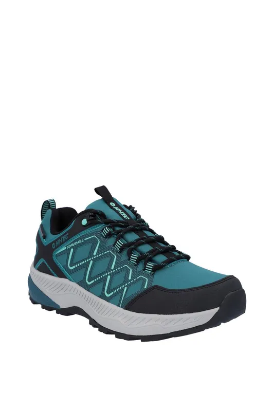 Hi-Tec Women's Diamonde Low Shoes in Teal Size: 4 Teal 4
