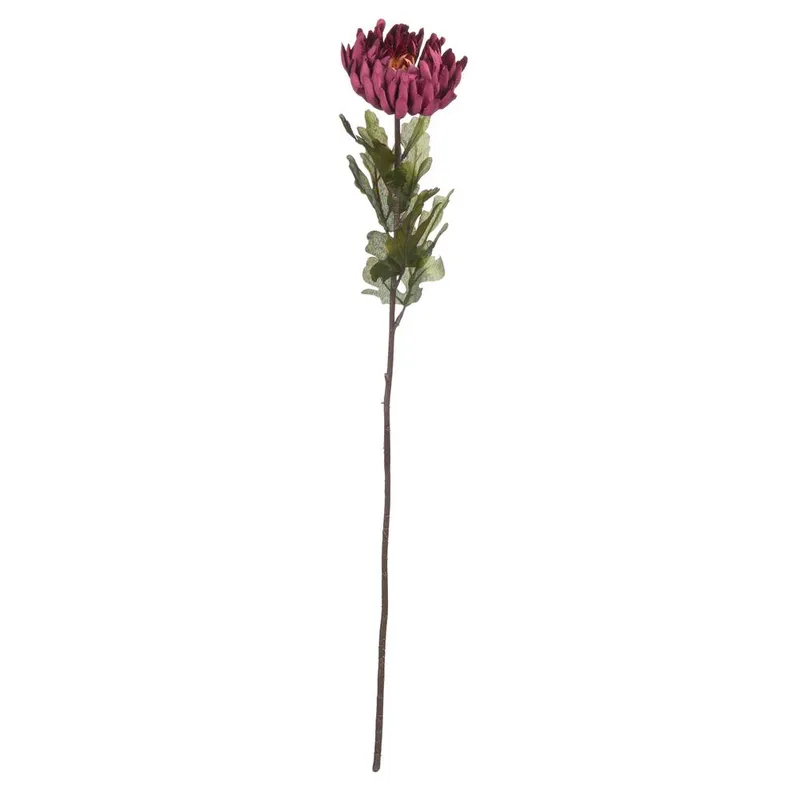 Hill Interiors Artificial Autumn Chrysanthamum in Cerise Cerise