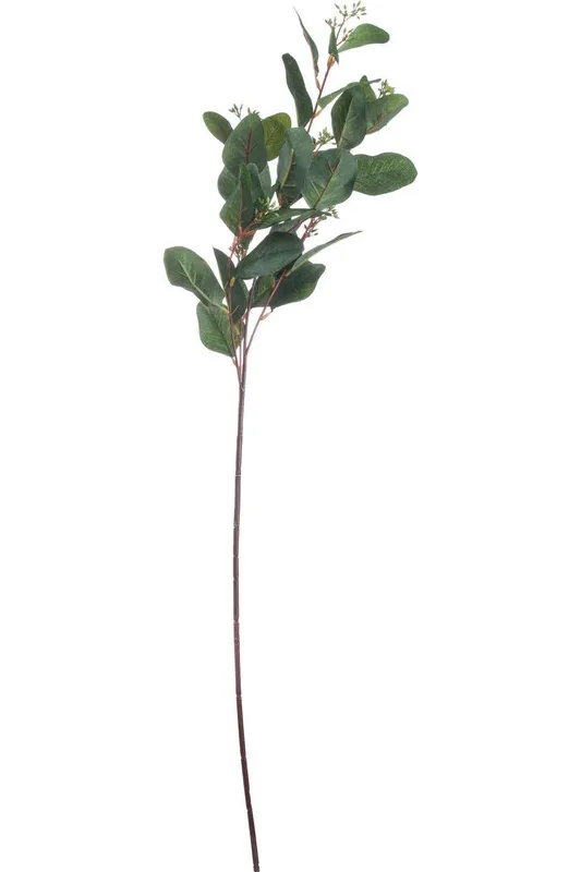 Hill Interiors Artificial Summer Seeded Eucalyptus Flower in Green Green