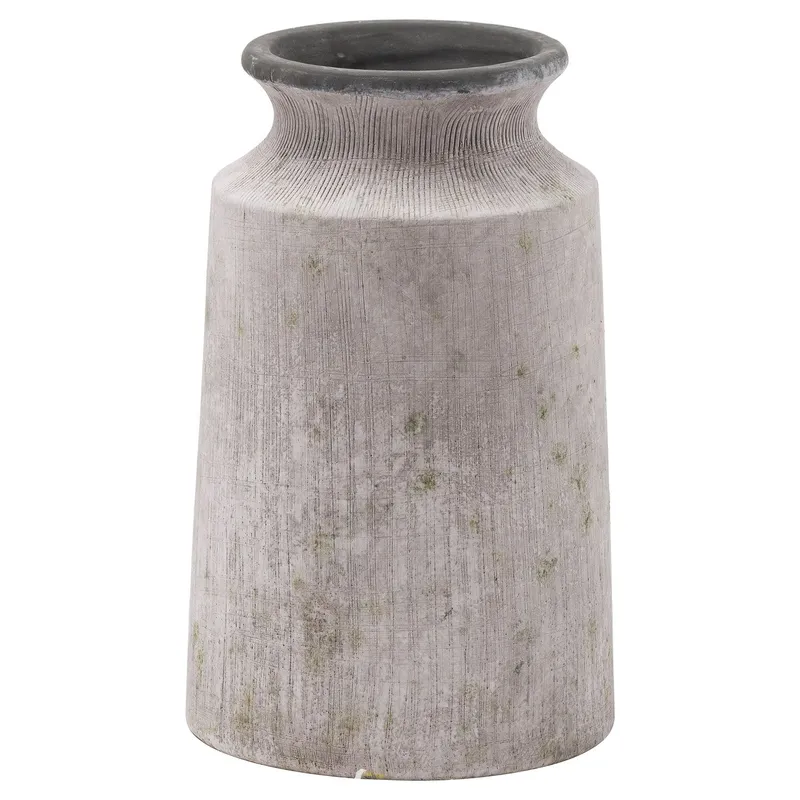 Hill Interiors Bloomville Stone Urn Vase - Stone