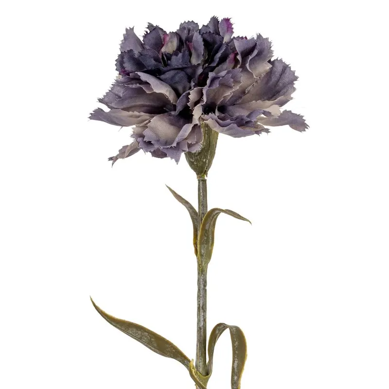 Hill Interiors Unisex Carnation Artificial Flower in Purple Purple One Size female