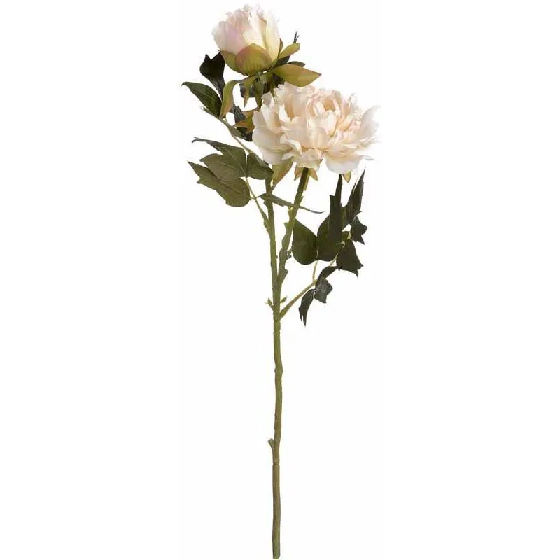 Love Lace White Fashion Peony Artificial Flower White