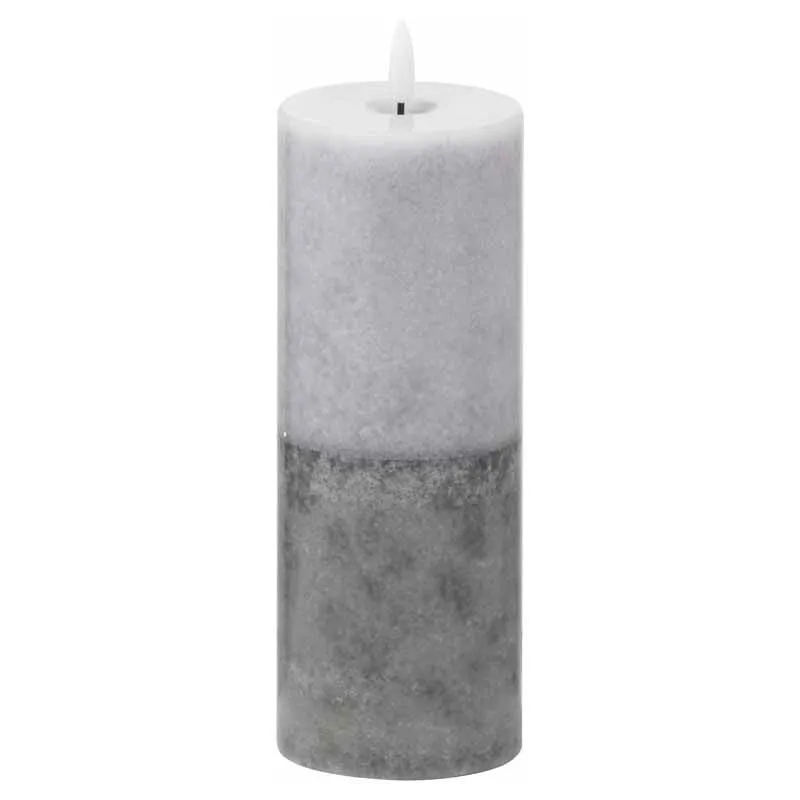 Love Lace Natural Glow 3x8 Stone LED Candle Stone