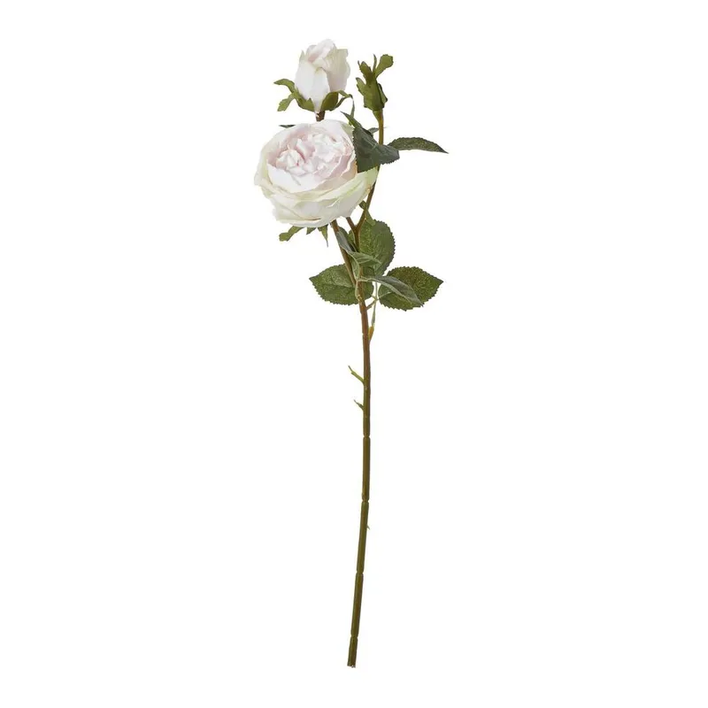 Hill Interiors The Natural Garden Collection Rose Artificial Flower in Pink - Pink