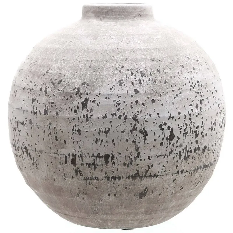 Hill Interiors Tiber Stone Vase - Stone