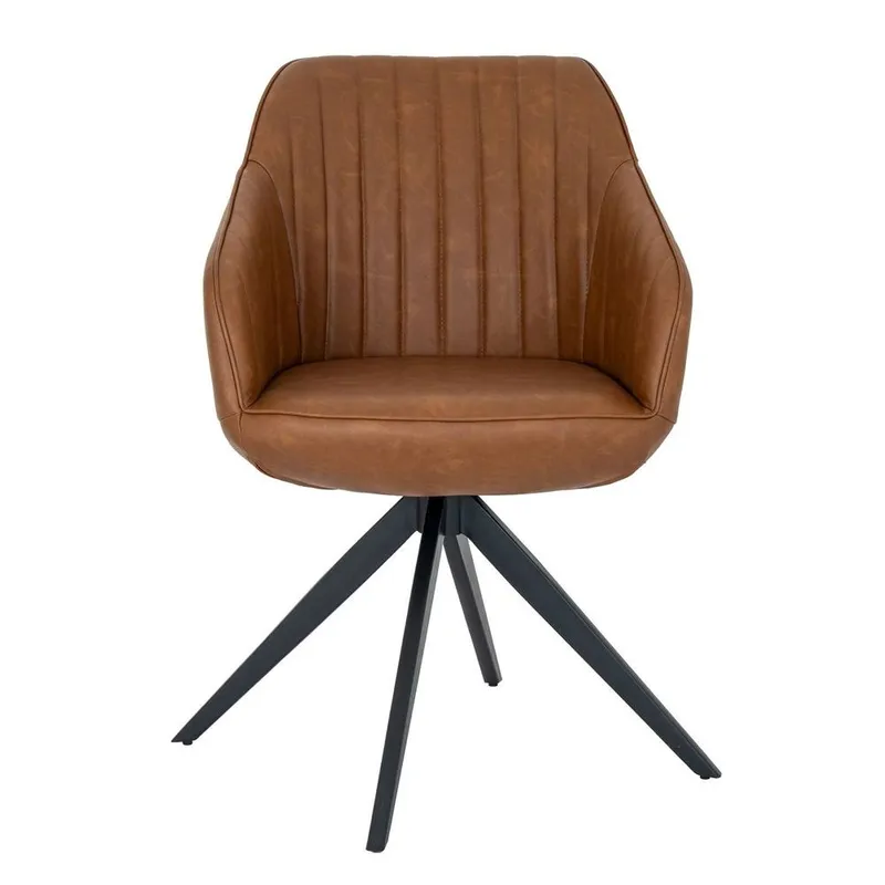 Hill Interiors Uppsala Chair in Tan - Tan