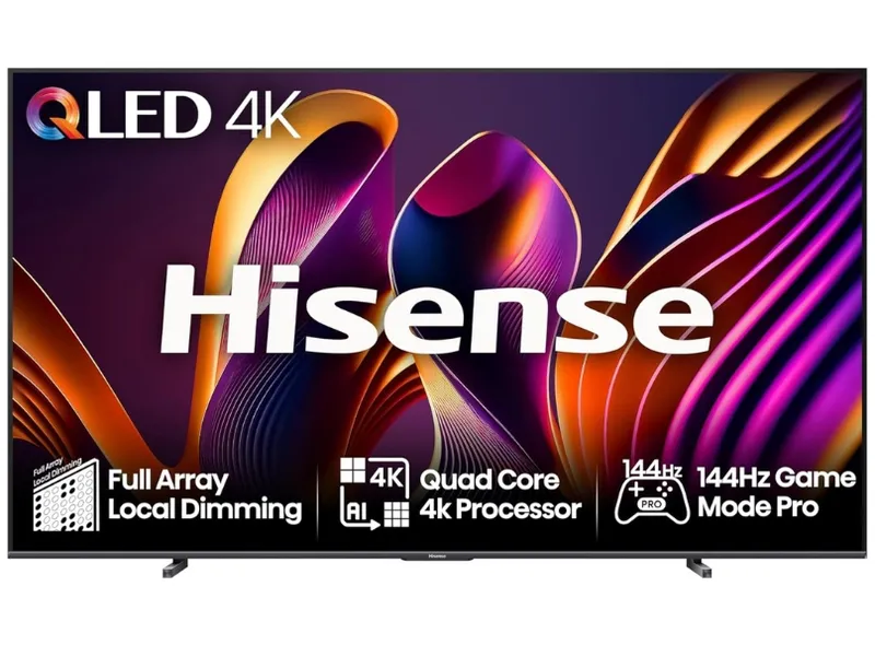 Hisense 100E7QTUK 100" E7Q Pro 4K Qled Smart TV Black