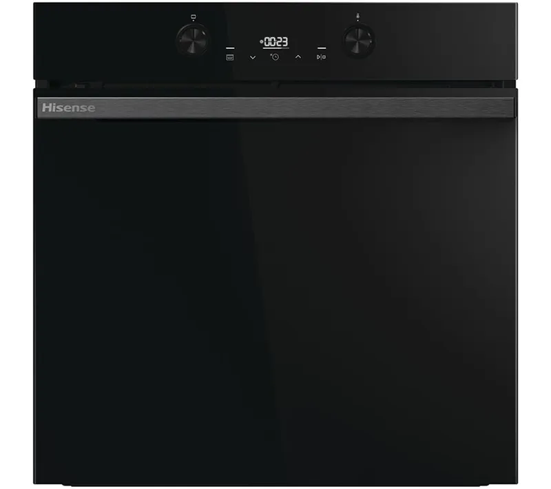 Hisense Hi4 BlackLine BI64221PDBG Electric Pyrolytic Oven - Jet Black, Black