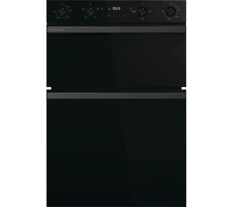 Hisense Hi6 72/38L BID914221ADBG Electric Double Oven - Black