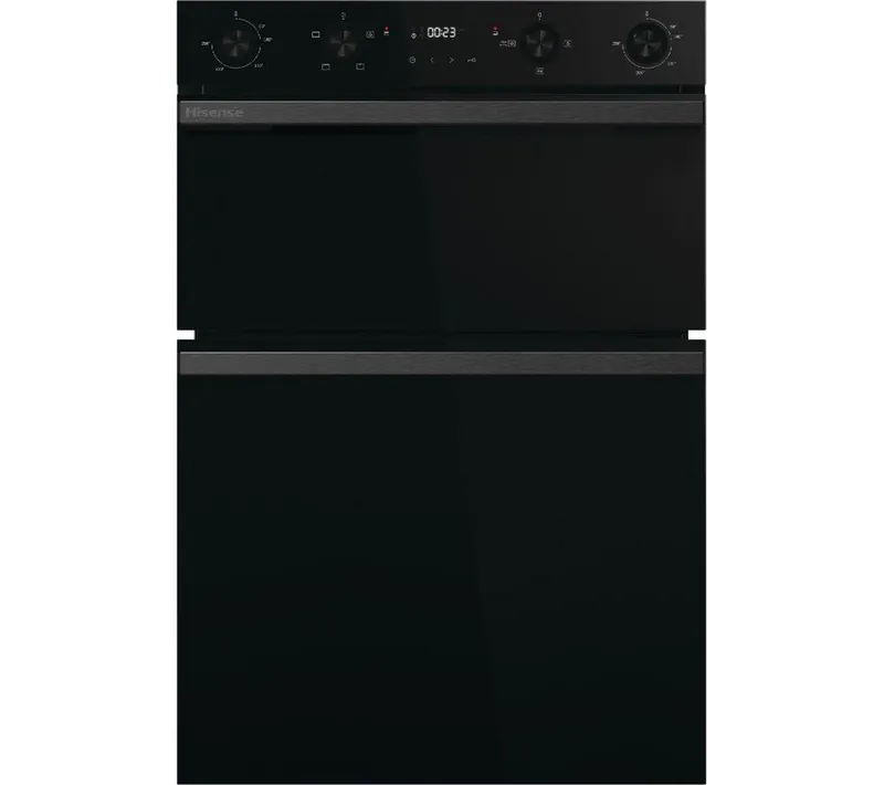 Hisense Hi6 72/38L BID914221CDBG Electric Double Oven - Black
