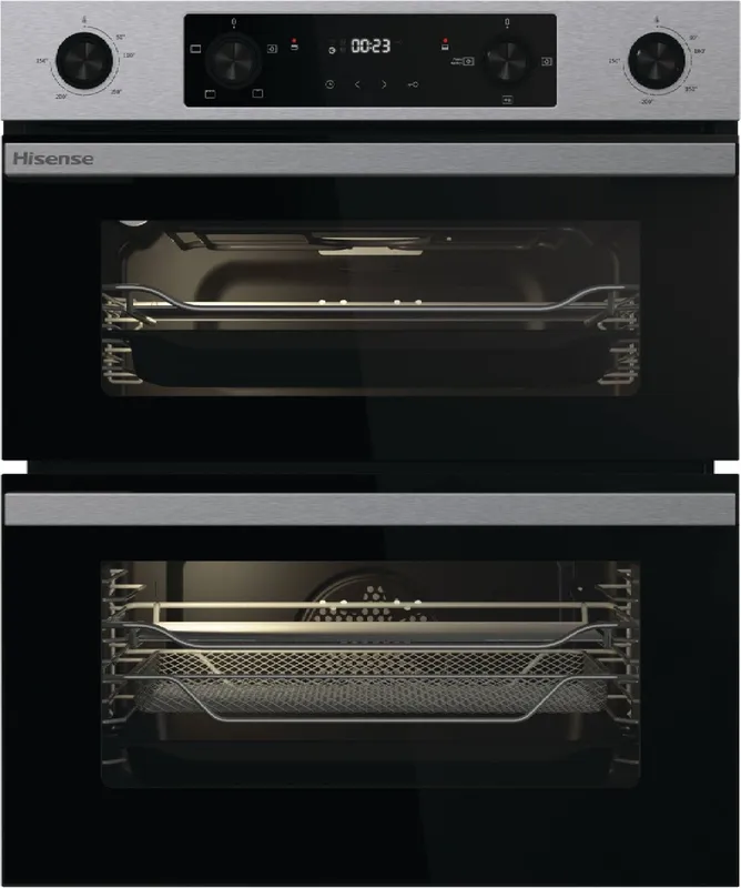 Hisense Hi6 BUD714221CX Built Under Electric Double Oven - Stainless Steel - A/A Rated, Stainless Steel