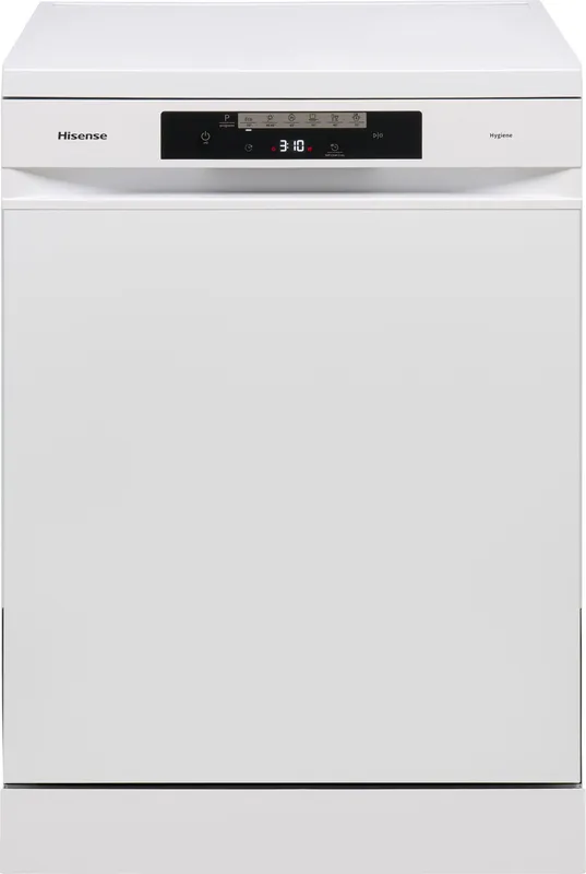 Hisense HS642D90WUK Full Size Dishwasher - White - D Rated, White