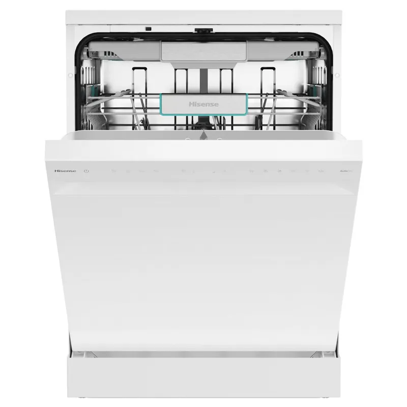 Hisense HS673A90WUK 60cm Freestanding Dishwasher - White