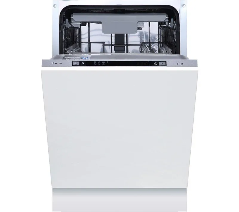 Hisense HV523E15UK Slimline Fully Integrated Dishwasher, White