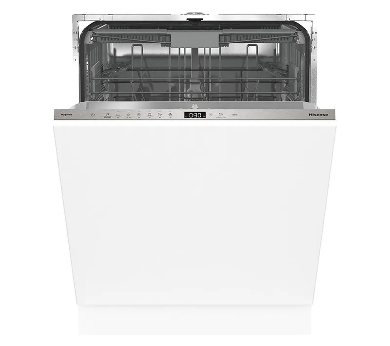 Hisense HV643D90UK Full-size Fully Integrated Dishwasher, White