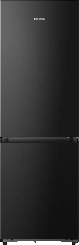 Hisense KitchenFit RB3K330SAFC Wifi Connected 186cm 60/40 Total No Frost Fridge Freezer - Black - C Rated, Black