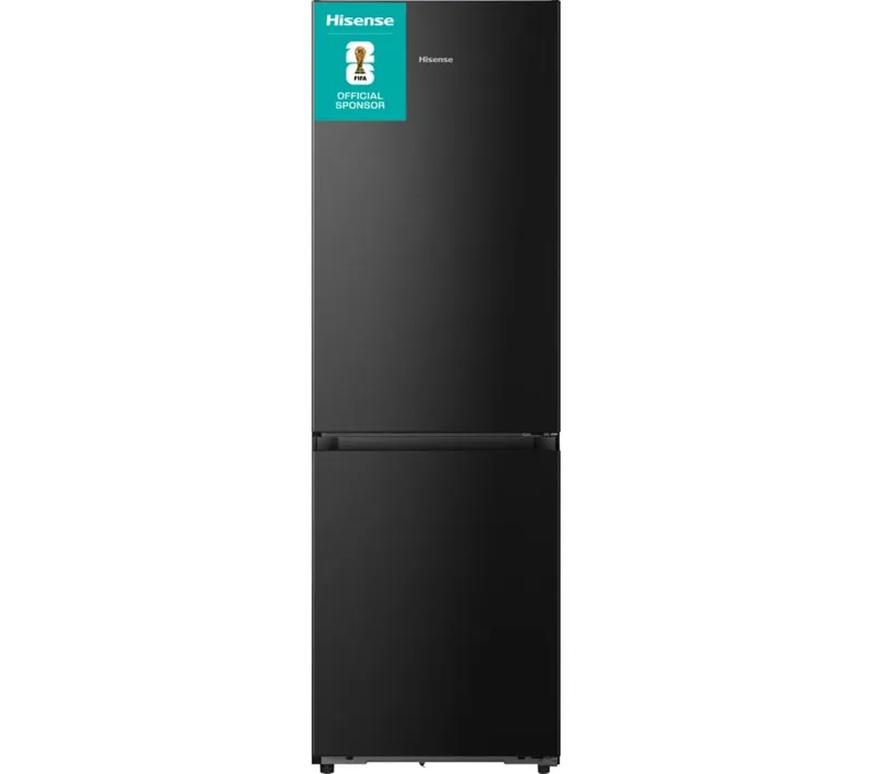 Hisense RB5K330GSFC 60cm Frost Free KitchenFit Fridge Freezer - Black Steel