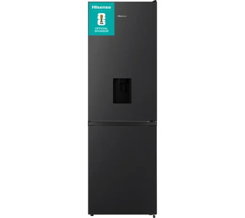 Hisense RB390N4WBE 60/40 Fridge Freezer - Black