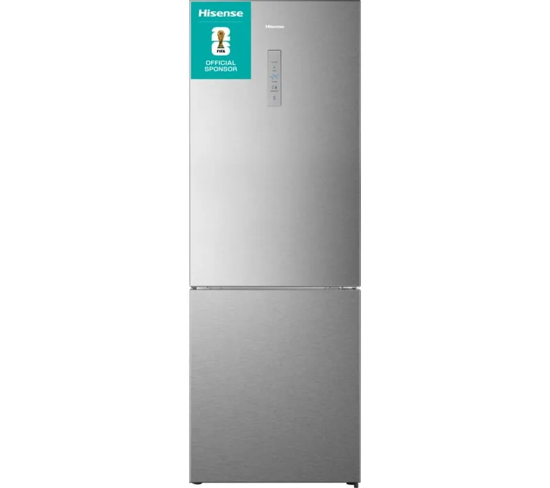 Hisense RB645N4BIE 60/40 Fridge Freezer - Steel, Silver/Grey