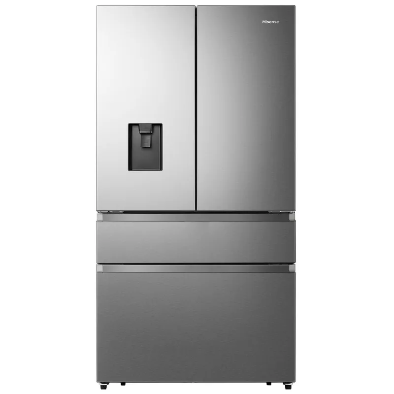 Hisense RF749N4SWSE American Fridge Freezer in Stainless Steel with Wa