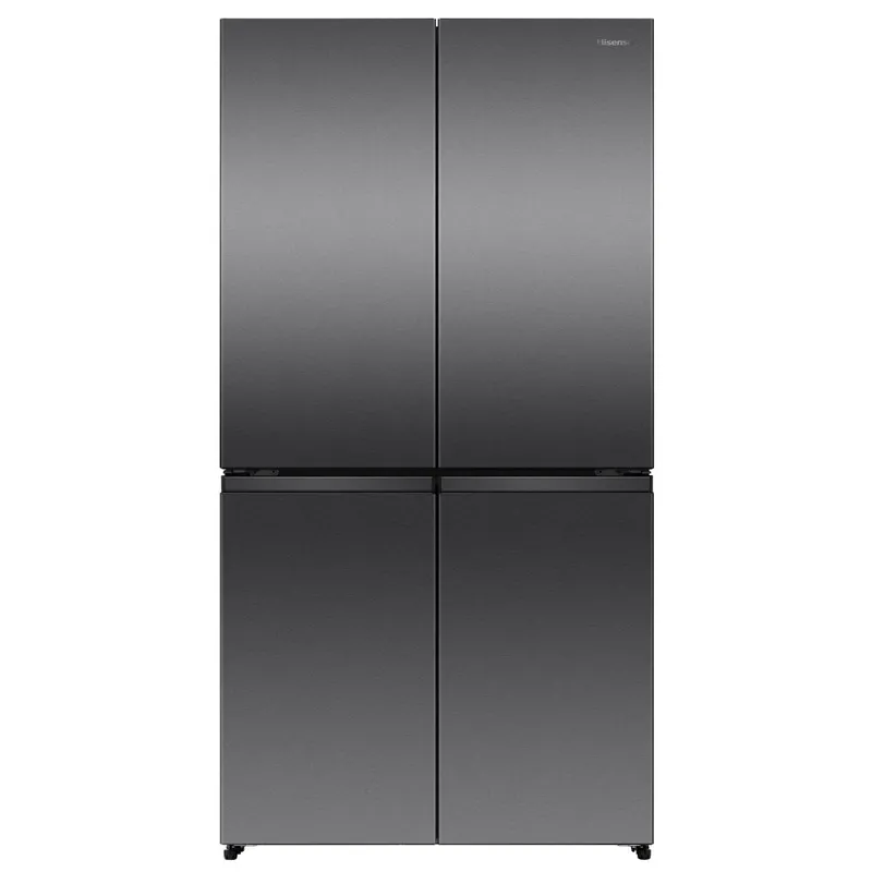 Hisense RQ5P640SSKD PureFlex Four Door Fridge Freezer - Black Steel