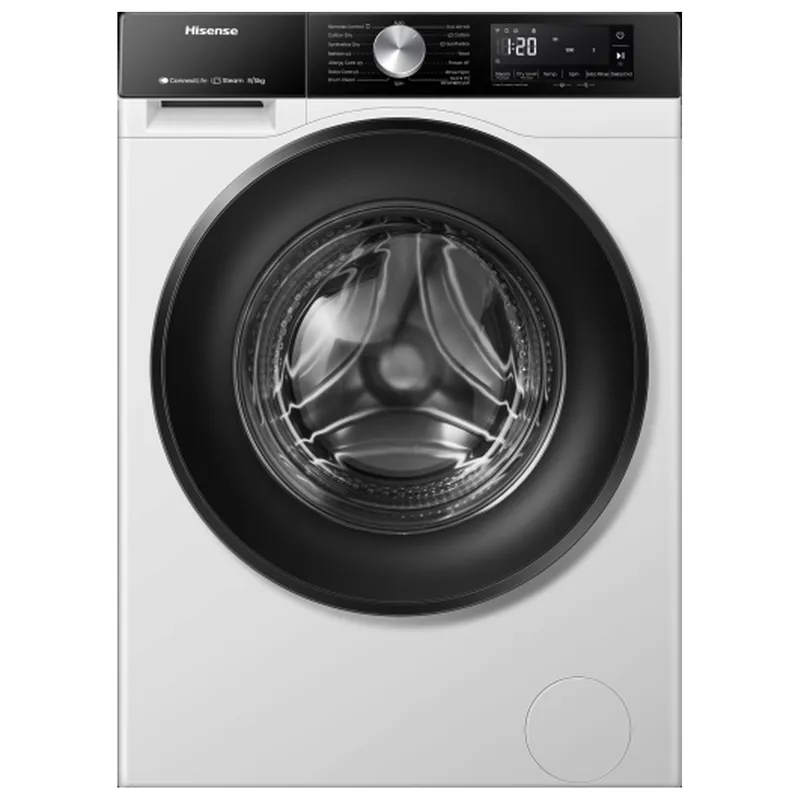 Hisense WD3S8043BW3 Washer Dryer in White 1400 Spin 8kg 5kg D Rated En