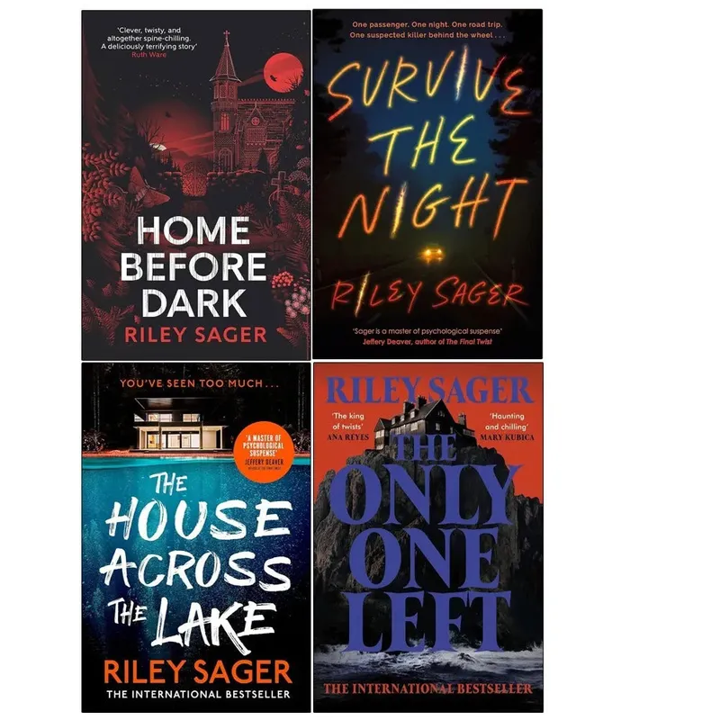 Riley Sager Collection 4 Books Set - Fiction - Paperback Hachette