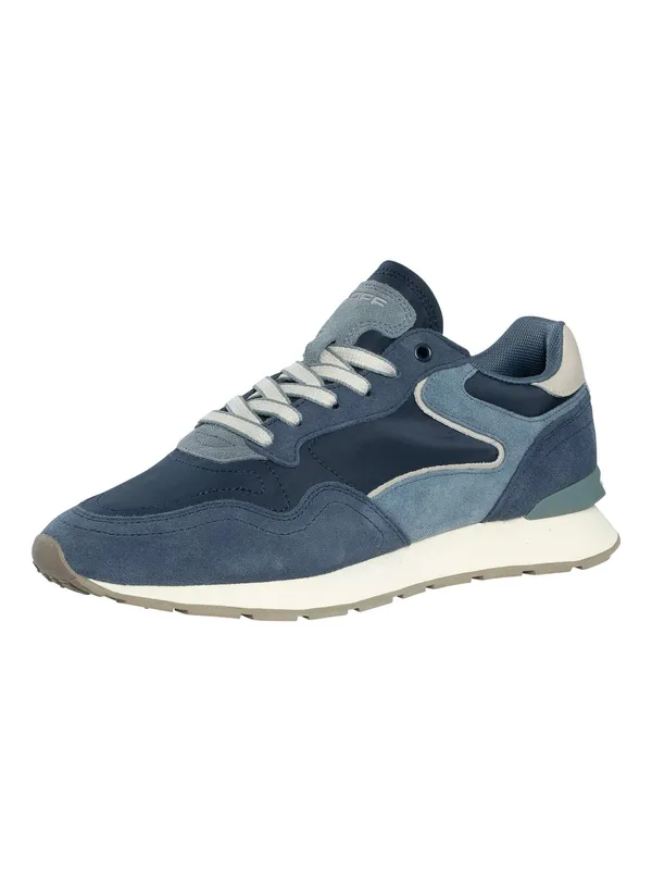 Hoff City Suede Trainers - Navy Blue