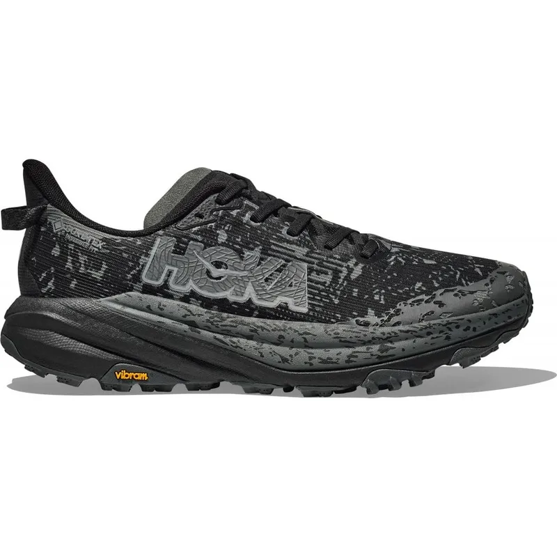 Hoka Mens Speedgoat 6 Gtx Wide / Black/Outer Orbit / 8 - Size: 8