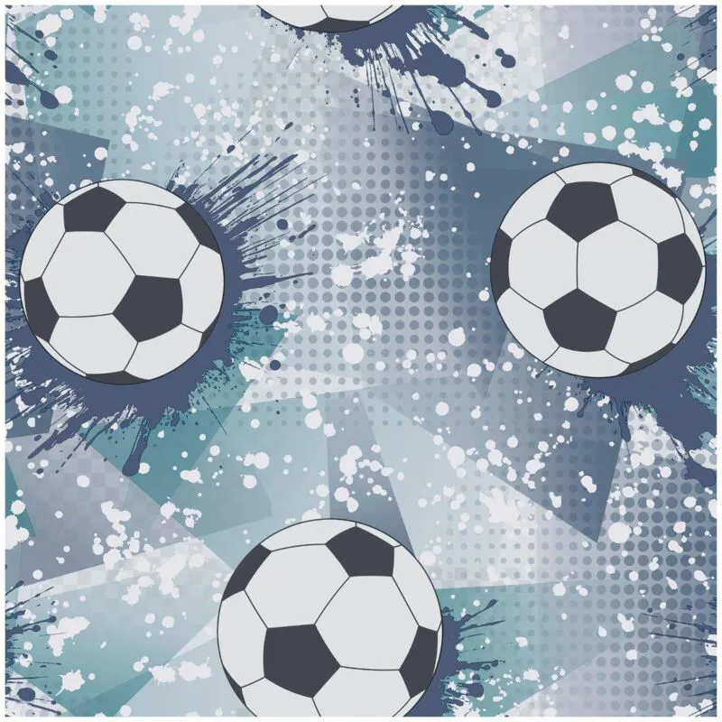 Holden Decor Football Frenzy Navy Teal Wallpaper Paste The Paper Kids Room Nursery Holden