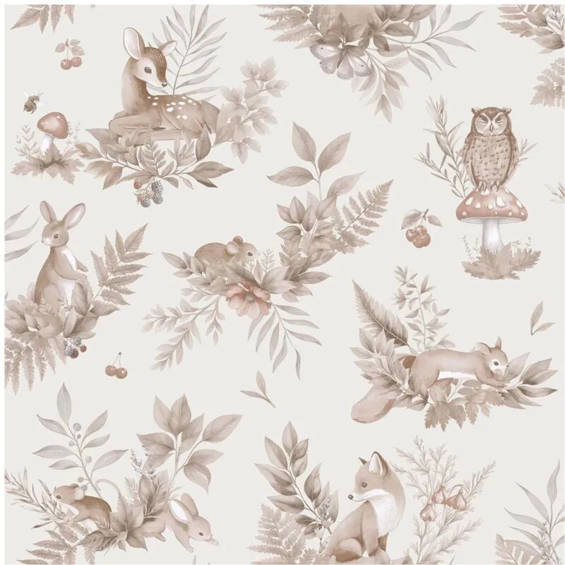 Holden Forest Friends Woodland Wallpaper