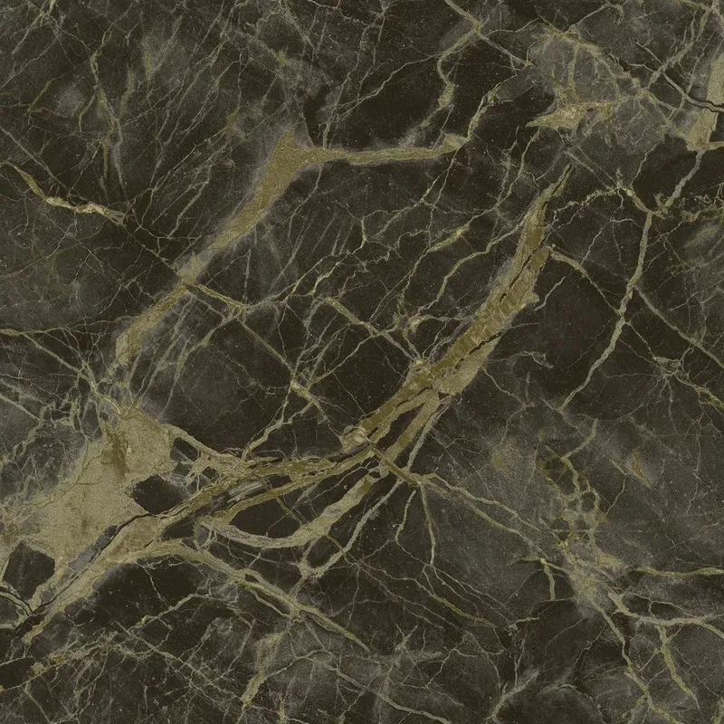 Holden Decor Portoro Marble Metallic Paste The Wall Textured Vinyl Wallpaper in Charcoal Charcoal