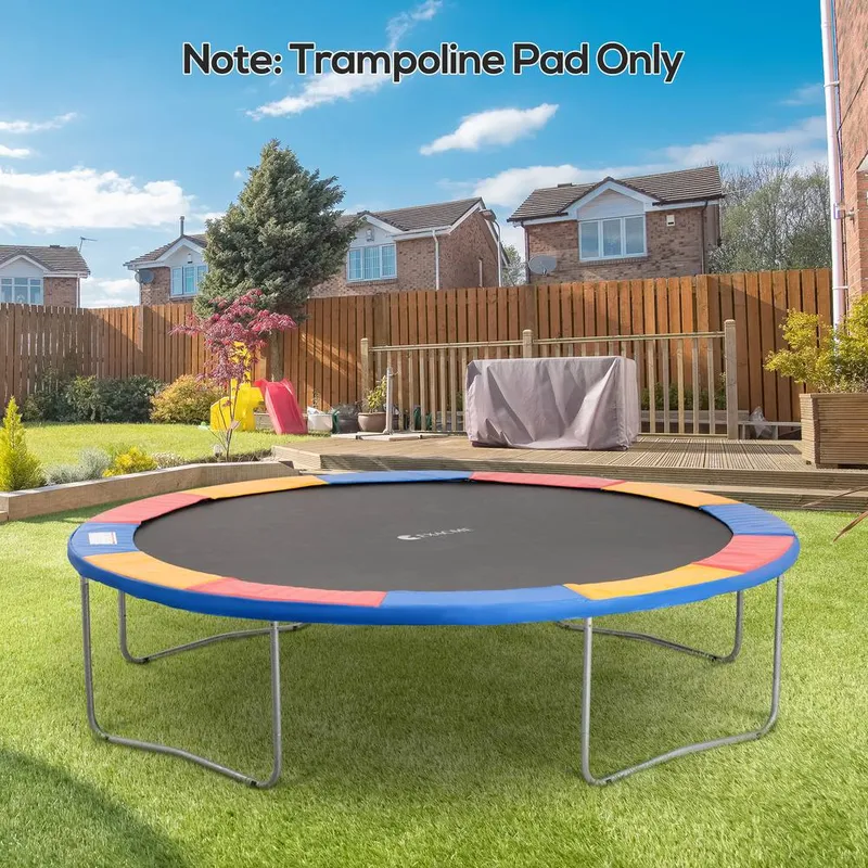 Homcom 12ft Trampoline Pad Surround Pad Thick Foam Replacement Spare - Multicolor