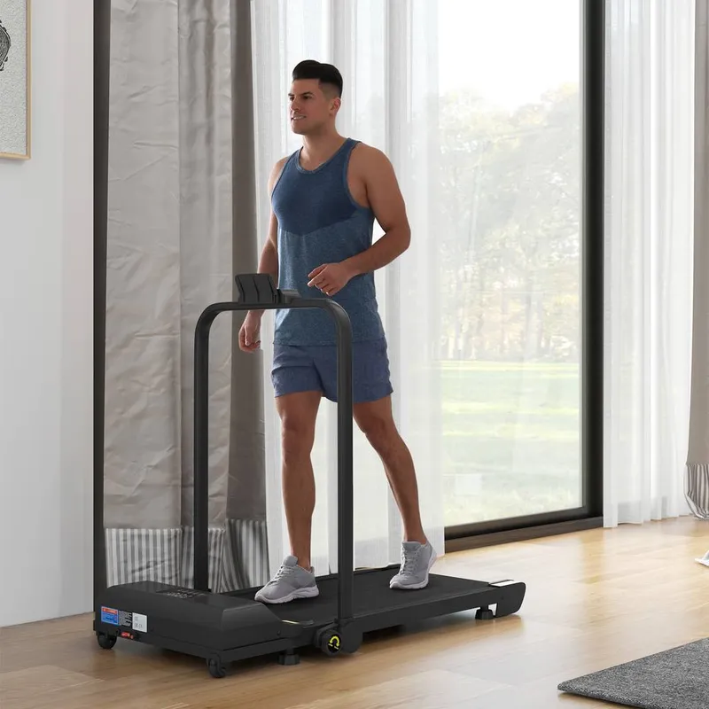 Homcom - 2.5HP Folding Treadmill Walking Pad with Remote Control, 1-10km/h