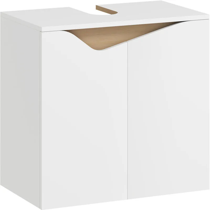 Homcom Under Sink Cabinet, Bathroom Sink Cabinet for Basin without Pedestal