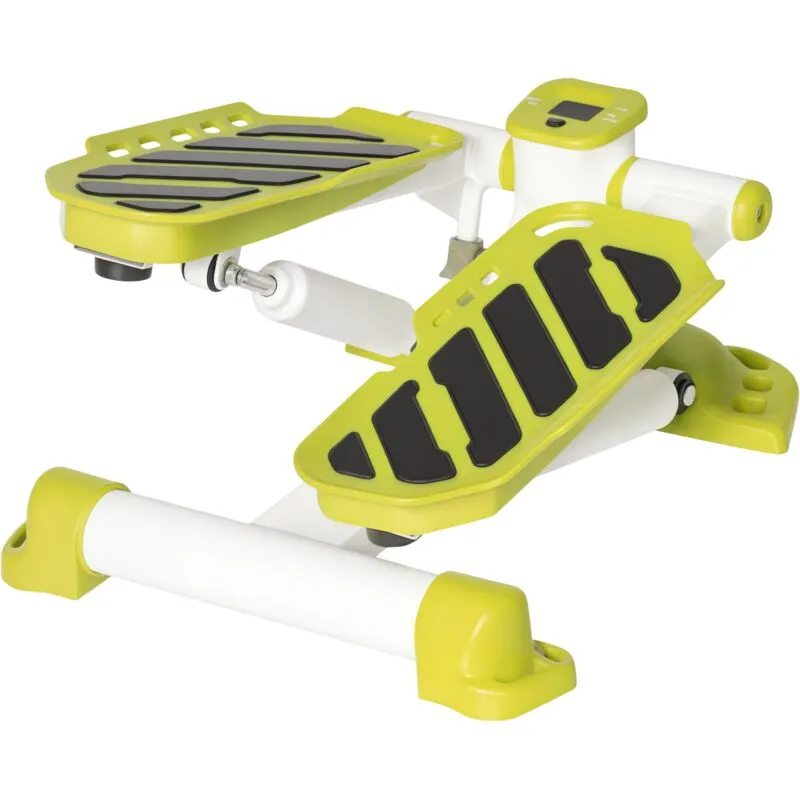 Portable Mini Stepper Step Machine for Home Gym Office Exercise Workout Yellow - Homcom