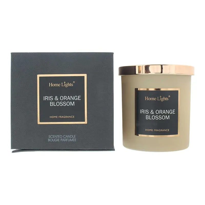 Home Lights Candle 215g, Iris & Orange Blossom
