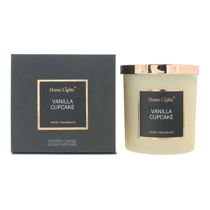 Home Lights Candle 215g, Vanilla Cupcake