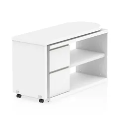 Home Fleur Smart Storage Desk White