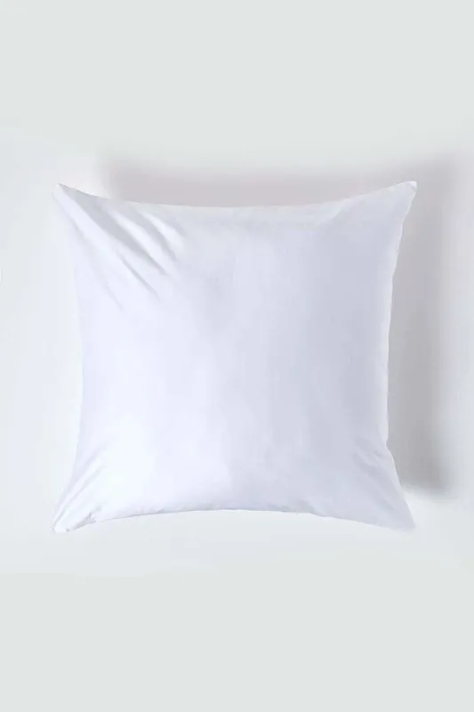 Homescapes Continental Egyptian Cotton Pillowcase 1000 TC, 60 x 60 cm in White White 60 x 60 cm