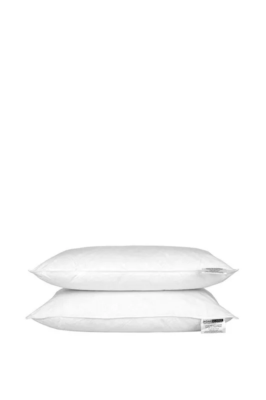Goose Feather and Down Pillow Pair - Homescapes