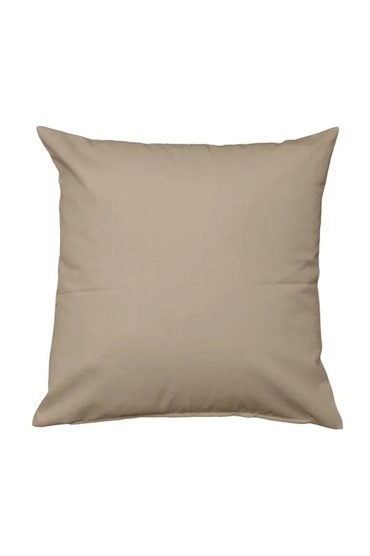 Homescapes Linen Cushion Cover in Beige Size: 45 cm x 45 cm Beige 45 cm x 45 cm