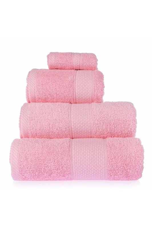 Homescapes Turkish Cotton Bath Towels Set in Pink Pink
