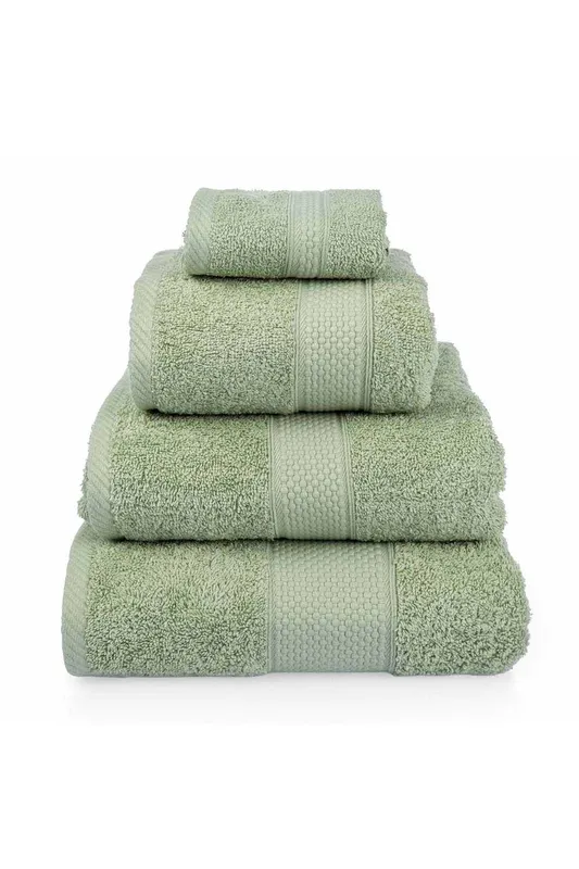 Homescapes Turkish Cotton Sage Green Bath Towel