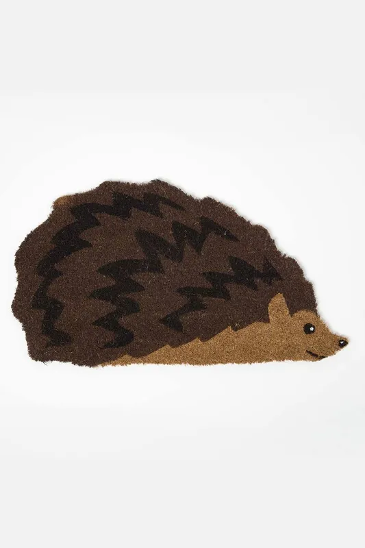 Coir Doormat Hedgehog, 40 x 60 cm - Homescapes